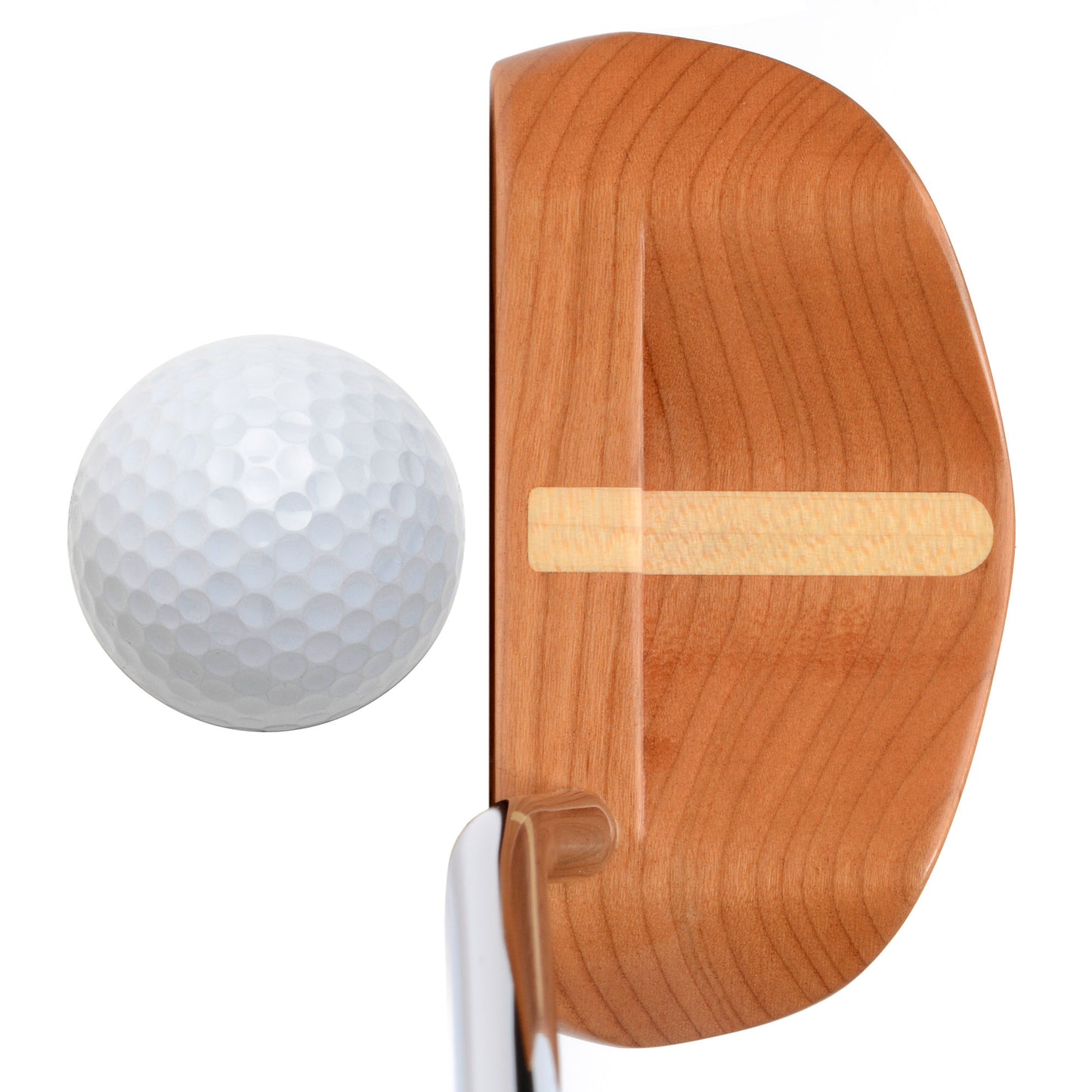 CP2022 cherry and copper golf putter top