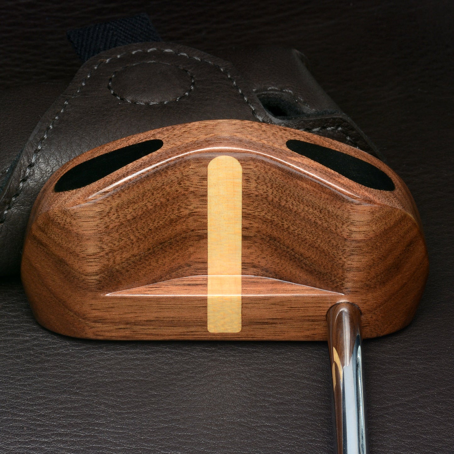 CP2022 Walnut and Brass Mallet Putter