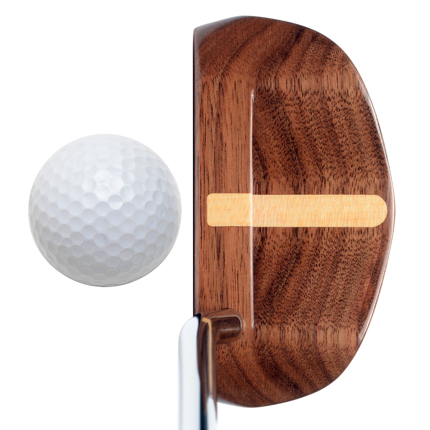 CP2022 Walnut and Brass Mallet Putter