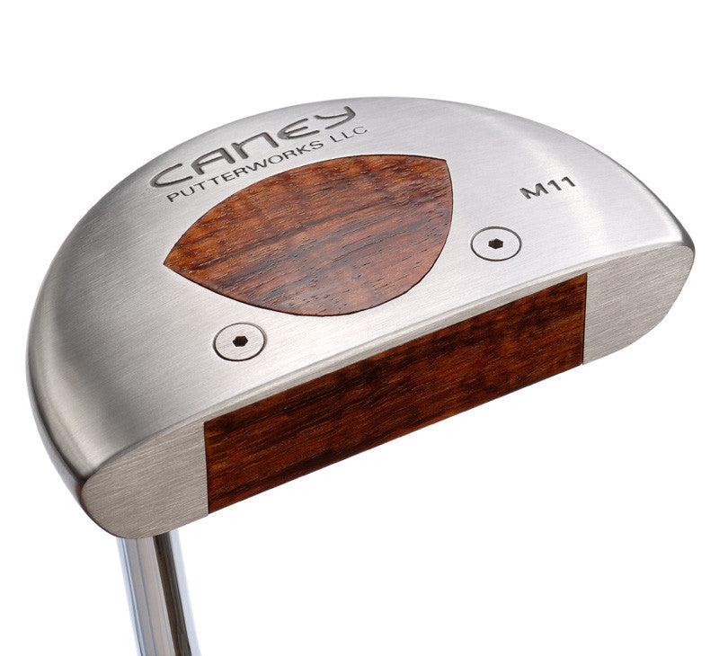 M11 Mallet Putter with Koa Wood - Caney Putterworks - 2