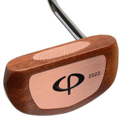 CP2022 mahogany golf putter copper
