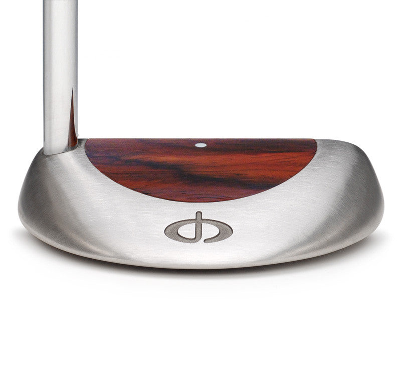 M11 Mallet Putter with Cocobolo Wood - Caney Putterworks - 2